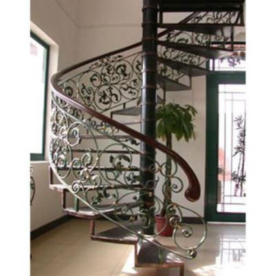 China Modern Economic Custom Design Indoor Spiral Staircase GY-IH-0010 Stainless Steel Staircase for sale