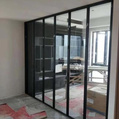 China Modern Chinese Style Brand Modern House Doors Aluminum Bi Folding Doors for sale