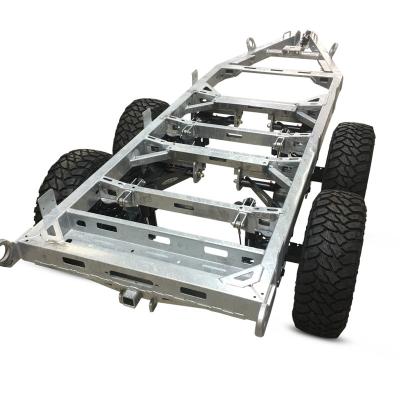 China Off-road trailer RV chassis  Trailer chassis camper trailer chassis 6000*2250 for sale