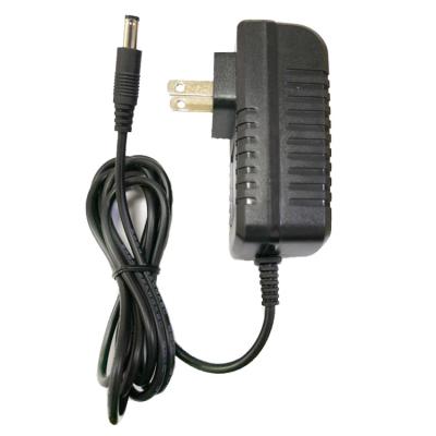 China Electric Tool Factory Customized Plug-in Wall Charger 12V2A 24V1A 15V1.5A DC Power Adapter Black for sale