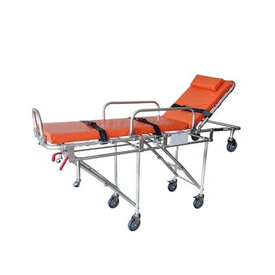 China Emergency Rescue Transport Patient Stretcher Folding Stretcher Ambulance Medical Stretcher For Emergency for sale