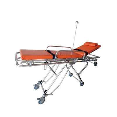 China Automatic Foldable Emergency Rescue Trolley Stretcher Used In Hospital For Transport Patient Ambulance for sale