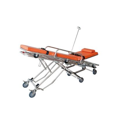 China Emergency Rescue Hospital Use Patient Emergency Rolled Automatic Ambulance Stretcher for sale