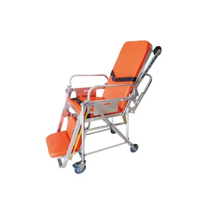 China Emergency Rescue Durable Using Aluminum Alloy Ambulance Equipment Safe Wheelchair Stretcher for sale