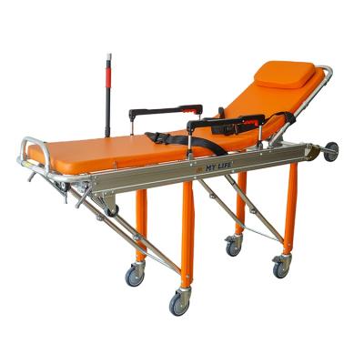 China Ambulance Supplier Emergency Rescue Auto Loading Stretcher with Cheap Price for sale