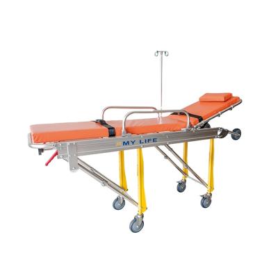 China Rescue Rescue Ambulance Folding Stretcher Rescue Ambulance Medical Stretcher For Sale for sale