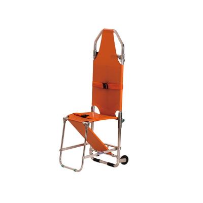 China Aluminum Portable Emergency Rescue Folding Stretcher Folding Wheelchair Stairs Stretcher For Ambulance for sale