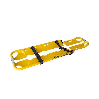 China Rescue Rescue ABS Plastic Ambulance Scoop Stretcher For Sale First Aid Stretcher for sale