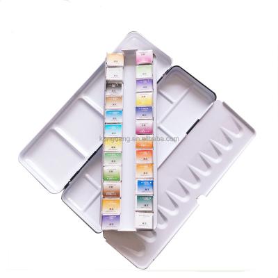 China Manufacturer Newest Design Non-toxic Supply Watercolor Paint Set Mix Sold Watercolor Set NE71 ASTM Pass for sale