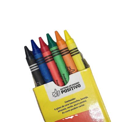 China Wholesale High Quality Art 6 Color Pencil Soft Suction Capacity With EN71 ASTM for sale