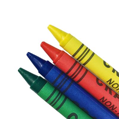 China Children's Art Tool High Quality Wholesale 24 Colors Art Supplies Office and School Supplies Multi-colors Wax Crayons for sale