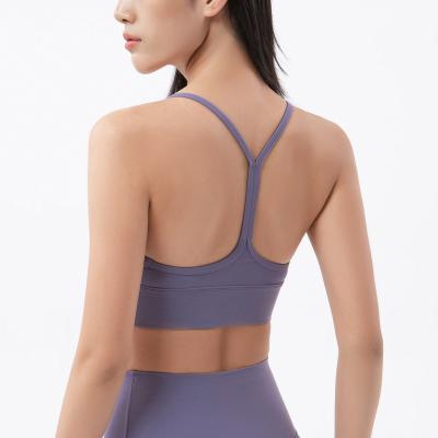 China Lemon Breathable Style Lulu Stretch Yoga Bra Four Way Tank Top With Sexy Bra Fashion China Supplier Women For Women Shirts for sale