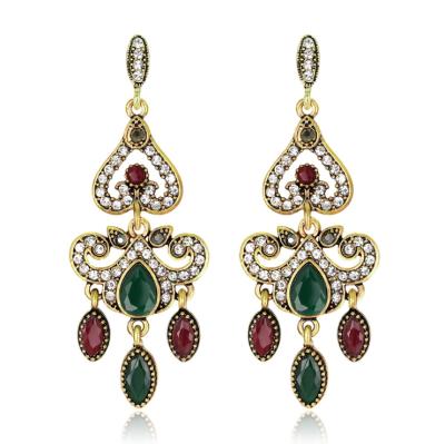 China Ethnic Vintage Palace Style Earings For Women Jewelry Circle Cheap Alibaba-Online-Shopping 2021 Wholesale Europe and America Factory for sale