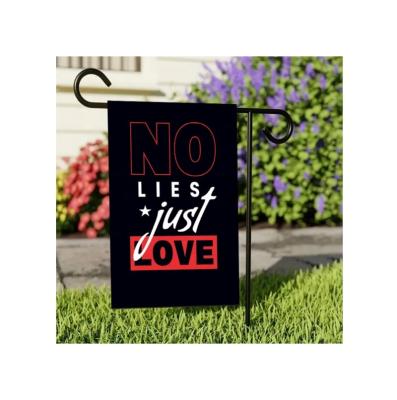 China Vivid Colors Long Service Life Bestselling Customization Customized banner banner pride garden flags no lies just love nfl garden flag for sale