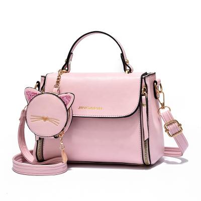 China Fashion 2021 New Ladies Shoulder Handbags Fashion High Quality PU Bags Women Handbags Cute Ladies Bags Handbag for sale