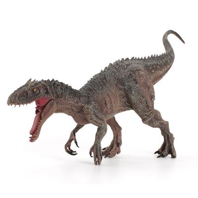 China Prehistoric Plastic T-REX Dinosaur Set Multi Color Realistic Figures with Movable Jaws for sale