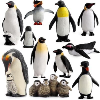 China 11 PCS Pinguin Modell Spielzeug Schreibtisch Dekoration Sammlung Party Favoriten Spielzeug für Jungen Mädchen Kinder zu verkaufen