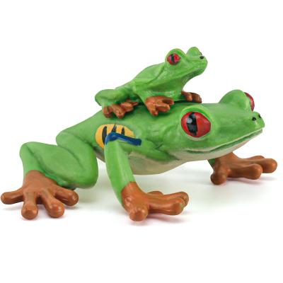 China Animal Model Red Eyed Tree Frog Party Favors Toys For Boys Girls Kids for sale