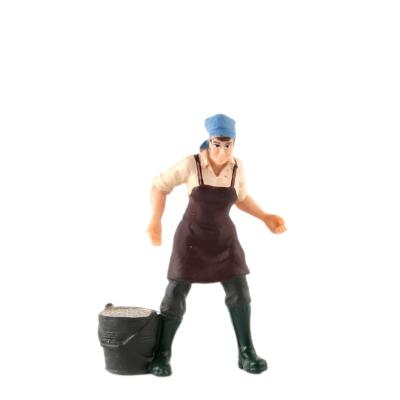 China Smilker Figure People At Work Model Toy Professionals Figurines For Boys Children for sale