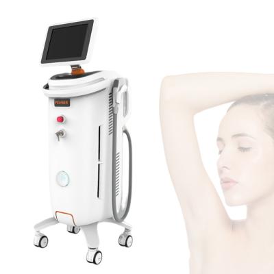 China Hair removal EOS 808 ice diode laser hair removal machine 755 1064 even novice easy-to-use operators can get start quickly for sale