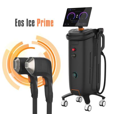 China Permanent Hair Removal EOS Ice ND YAG Diode Alexandrite Laser Hair Removal Equipment With Ultralight Handle for sale