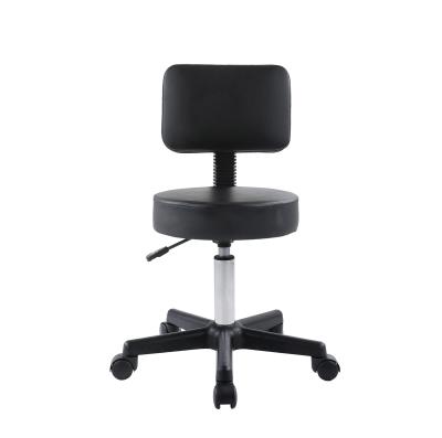 China Modern AliGan Barber chair salon furniture for barbershop equipment beauty black adjustable height hydraulic pump styling hair stylist for sale