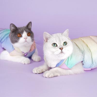 China Pet Costume Coat Dog Cat Clothes Cotton Stocked Air Comfortable Warm for sale