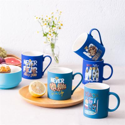 China Viable Hot Sale Japanese Color Coffee Mug Ceramic Slim Coffee Mug for sale