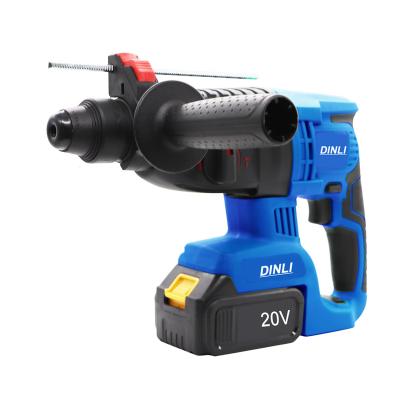 China Screwdrive 3-In-1 Functional Brushless Hammer/Drill/Hammer 20V Cordless Rotary Drill for sale