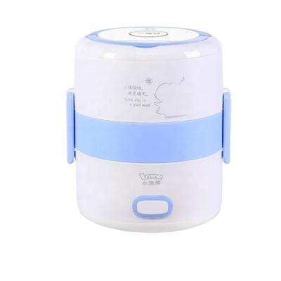 China Portable heated lunch box viable hot sale multifunctional electronic automatic heating lunch box with stainless steel for sale