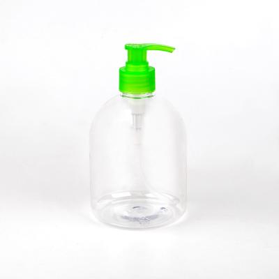 China 500ml Personal Care Plastic Bottle With Lotion Pump For Hand Sanitizer Hand Wash Bottle for sale