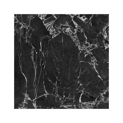 China Acid Resistant Manufacturer Wholesale Black Marble Tiles Exquisite Design Glazed Tiles for sale