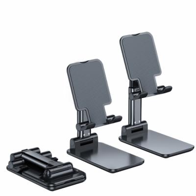 China Portable Phone Holder in Mobile Phone Stand Aluminum Alloy Foldable Mobile Phone Holder for sale