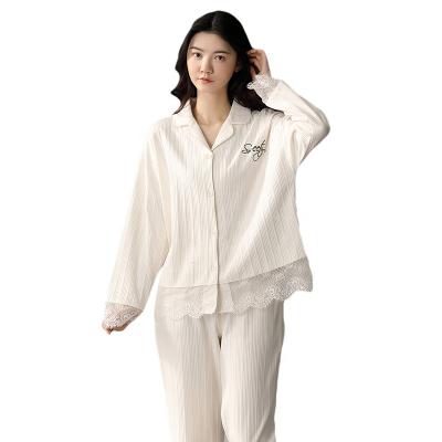 China Shunvfang QUICK DRY Autumn Sleep Lounge Pajama Long Sleeved Top Women Pajama Sets Cartoon Pajamas Sleepwear Women S-2XL Pijamas For Ladies for sale