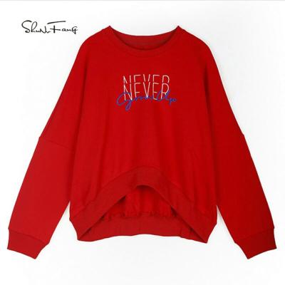 China 2021 Wholesale Custom Women's Breathable Sweaters Sheath Long Casual Ladies Apparel Knitwear Sweater Women Crewneck Sweater For Women for sale