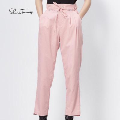 China Wholesale Fashion Women's Breathable Casual Pants Shunvfang Trendy One Piece Pants for sale