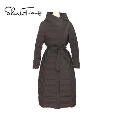 China Viable High Quality Warm Quilted Women Thickened Padded Cotton Stripper Down Jacket Stripper Ladies Thick Winter Coats for sale