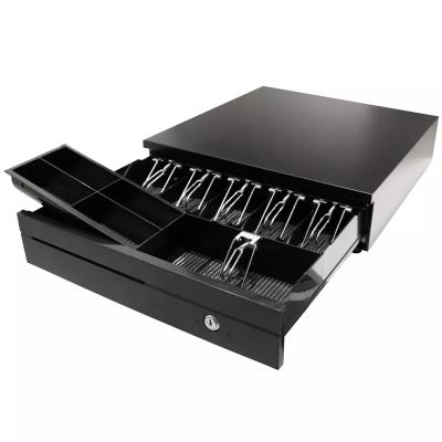 China 405 Metal POS Cash Drawer, High Quality Supermarket Money Lock Box Cash Register For Sale for sale