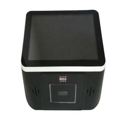 China ABS Plastic 8 Inch Android POS System Touch Screen Price Checker With 2D Barcode Scanner for sale