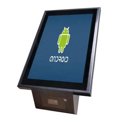 China Metal 10.1 Inch Android System Touch Screen Price Checker With 2D Scanner for sale