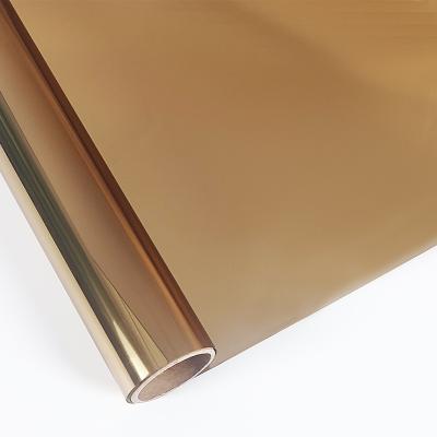 China One Way Self Adhesive Silver Decorative Building Vision Film Privacy Window Foil Control Solar Window Glass Film for sale