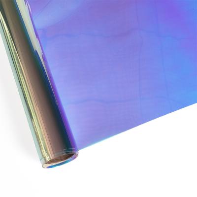 China Fashion Design Static Screen Self-adhesive Interior Colored Stained Glass Film Decoration Film for sale