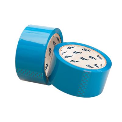 China High Quality Blue Waterproof Adhesive Tape Tape Packing Sealing Cardboard Box Single Sided Tapes for sale