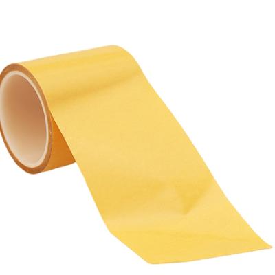 China Waterproof Gift Box Decoration Cardmaking Line Double Sided Adhesive Tape Pet Tape Waterproof Acrylic Bag Sealing Yellow No Printing for sale