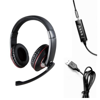 China USB Headset SD14U USB Computers Network Class Headset With Microphone In Stock for sale