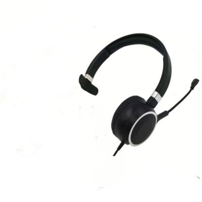 China Earphone Noise Canceling No Microphone Call Center Usb Waterproof Wired Headset for sale