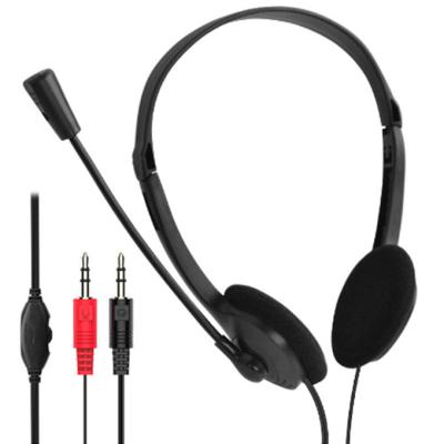 China Wholesale Headband OEM PC Wired Noise Canceling Mobile Call Center Headset Earphone With MIC for sale