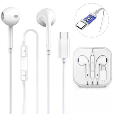 China Wholesale Professional Type C Decoding Game Perfect Sound Digital Earphone Wired Headsets Earbuds Headphones for sale