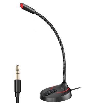 China Sound Canceling Opptel USB / 3.5 Version Computer Gaming Microphone Desktop Microphone for sale