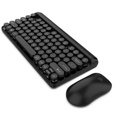 China Best Selling 2.4G Wireless Multimedia Keyboard Feel Computer Desktop Keyboard and Mouse Desktop Mechanical Set for sale